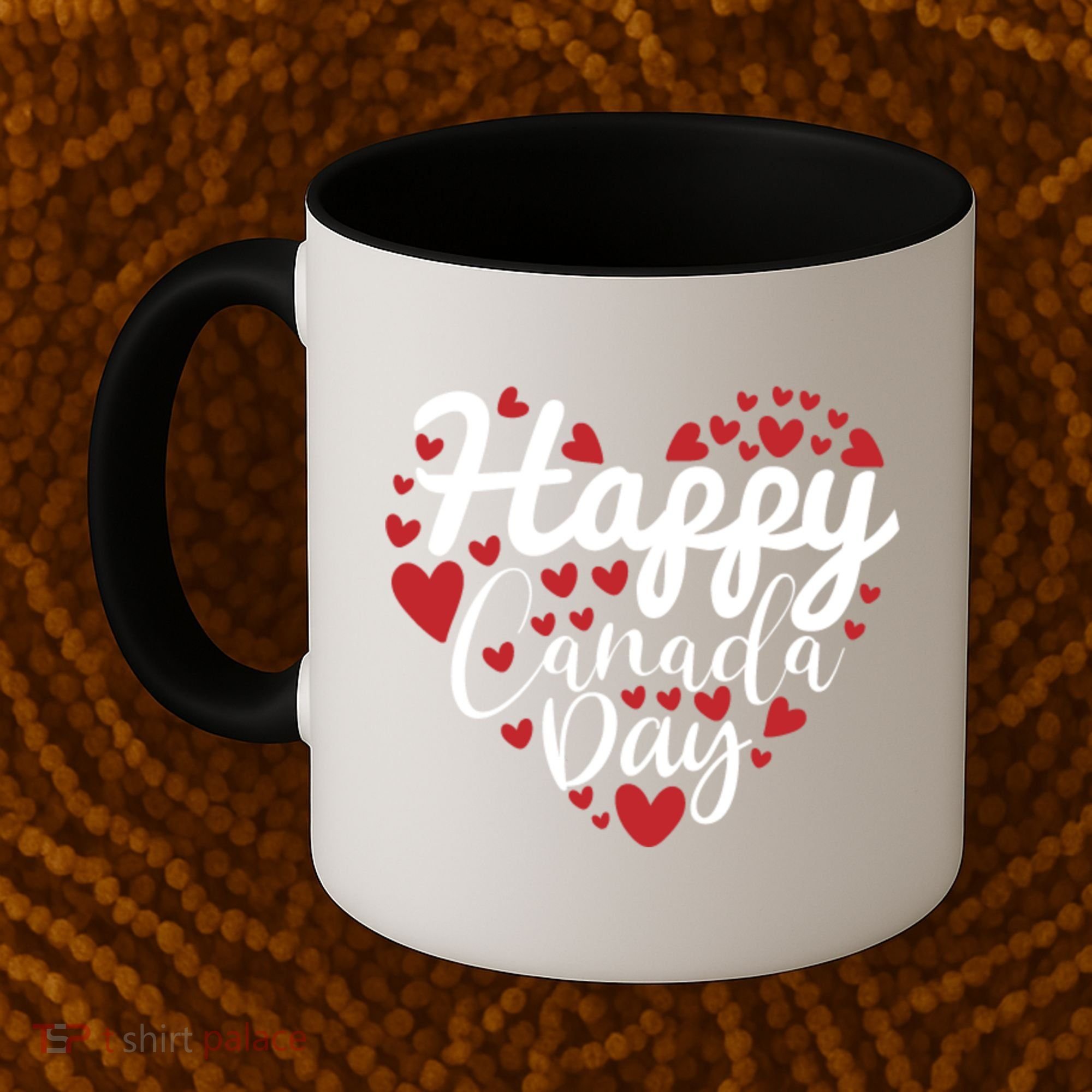 I Love Canada Happy Canada Day Gift Coffee Mug