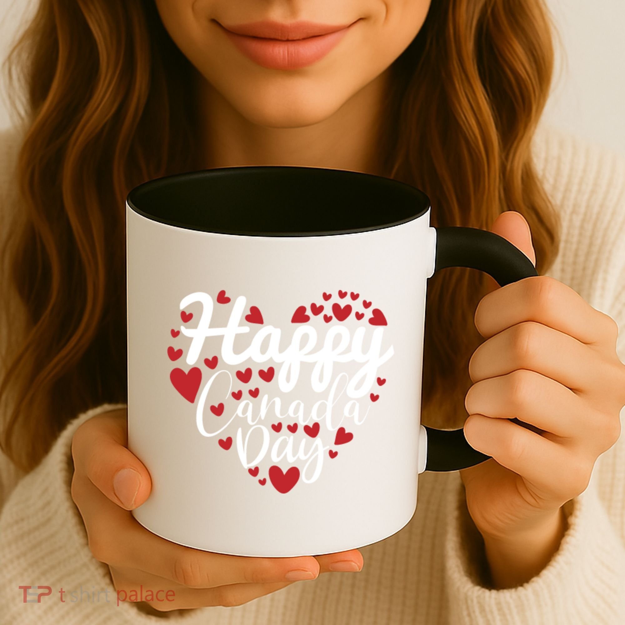 I Love Canada Happy Canada Day Gift Coffee Mug