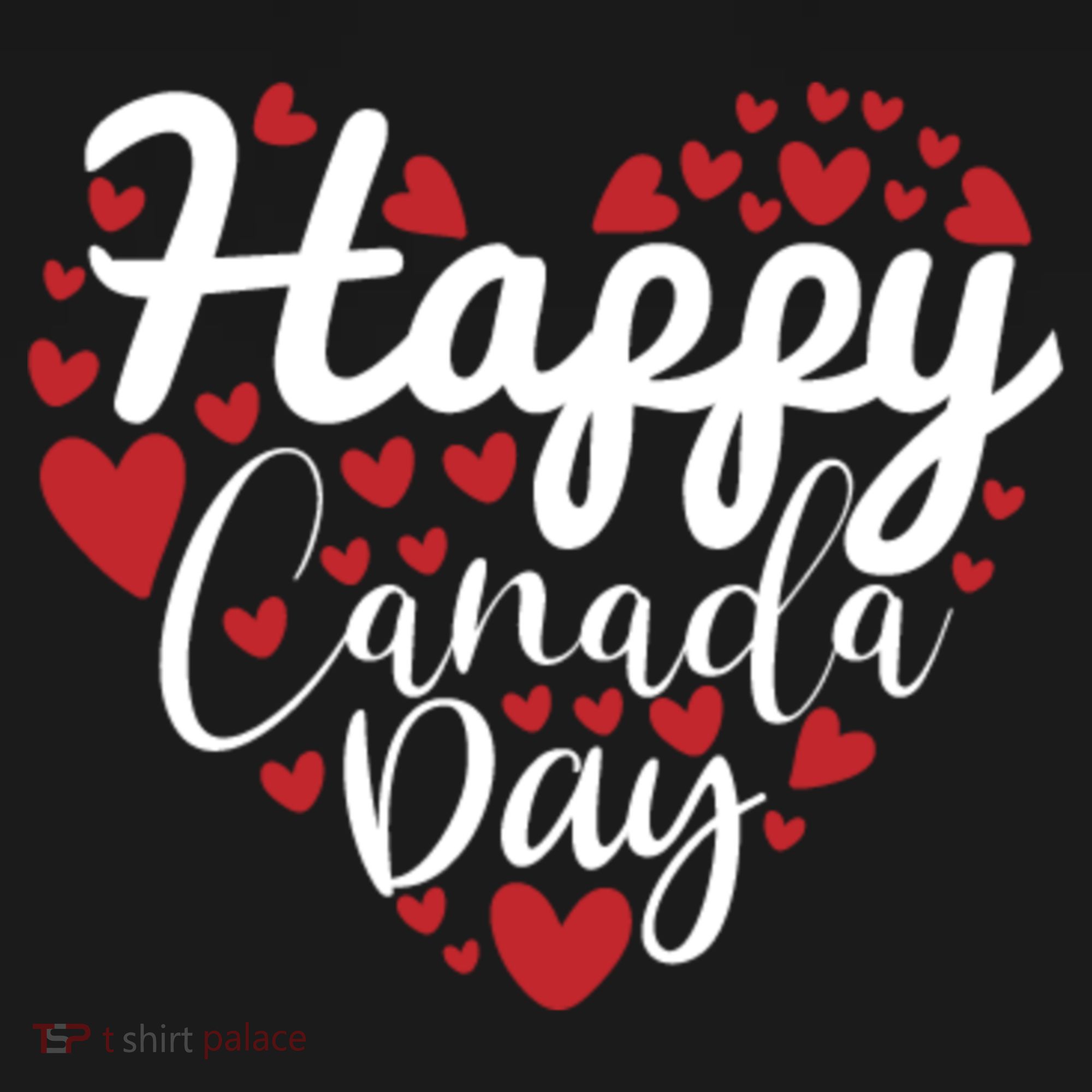 I Love Canada Happy Canada Day Gift Pajama Set