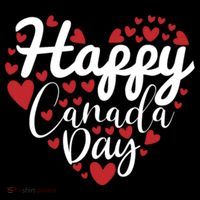 I Love Canada Happy Canada Day Gift Women's Hoodie thumb 2