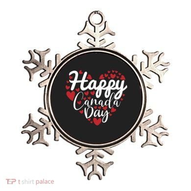 I Love Canada Happy Canada Day Gift Ornament