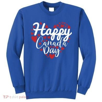 I Love Canada Happy Canada Day Gift Sweatshirt