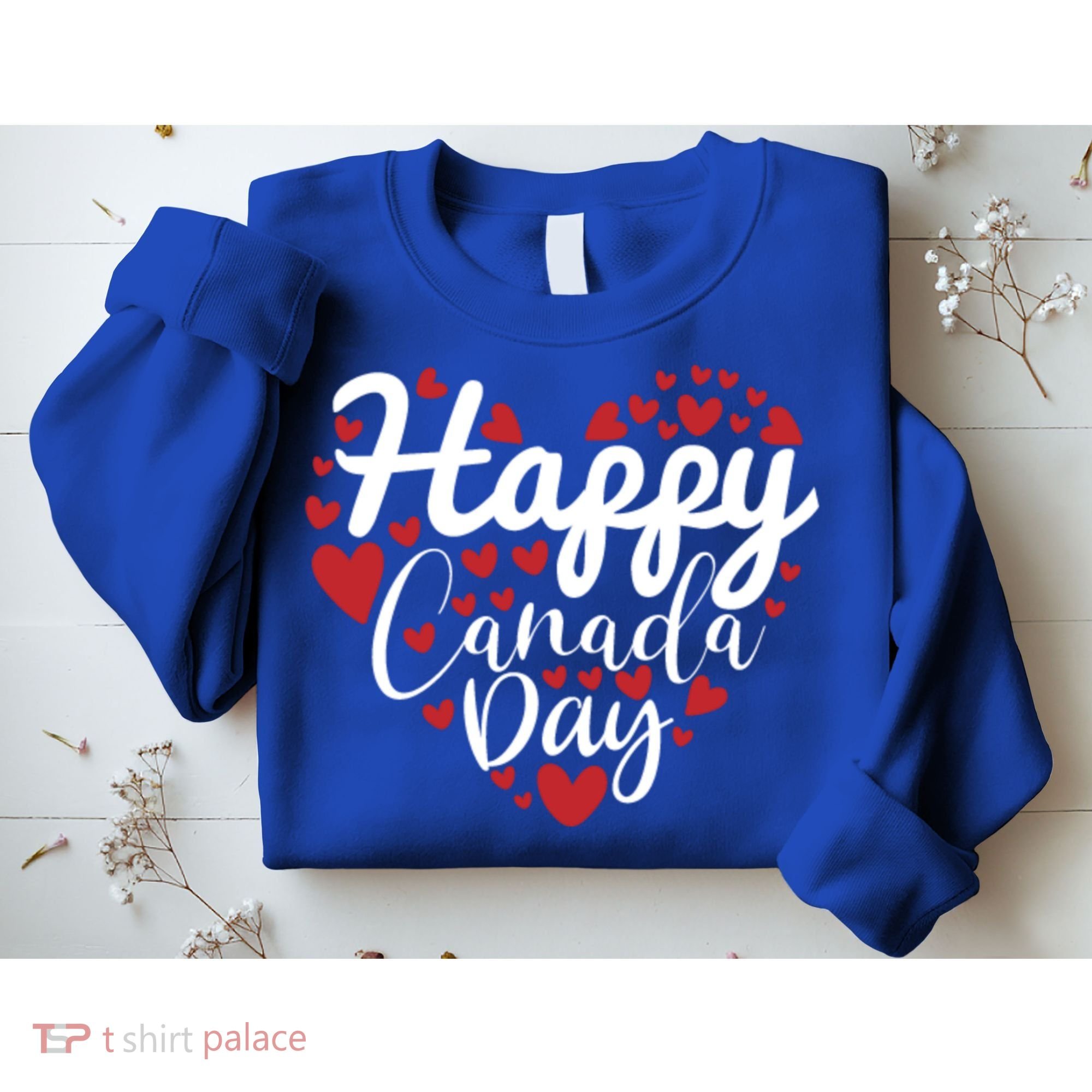 I Love Canada Happy Canada Day Gift Sweatshirt