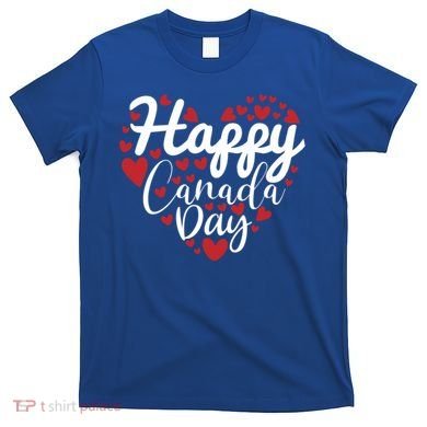I Love Canada Happy Canada Day Gift T-Shirt