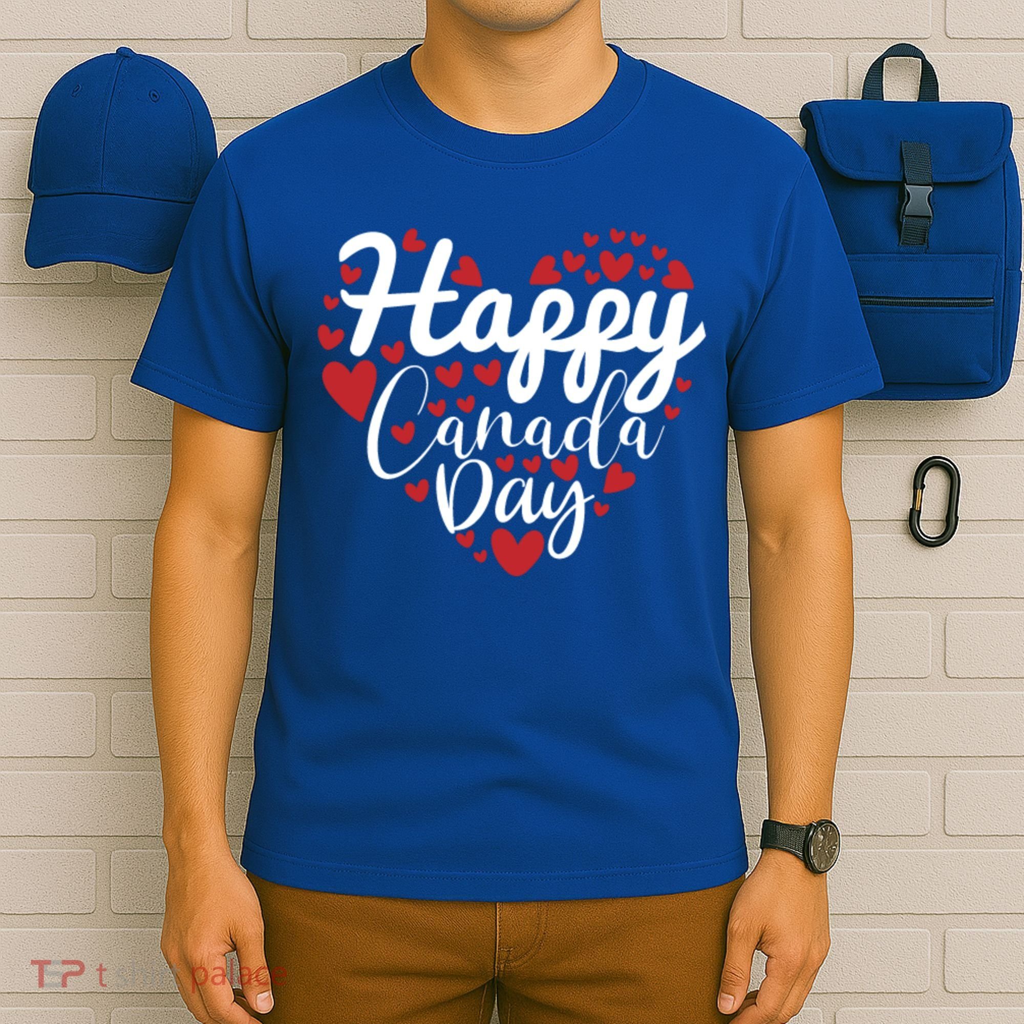 I Love Canada Happy Canada Day Gift T-Shirt