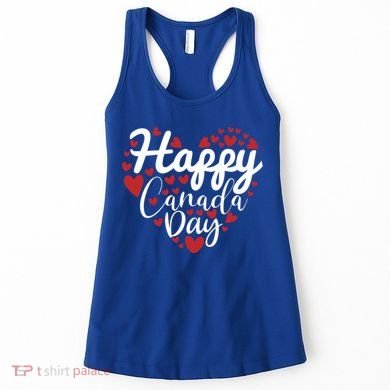 I Love Canada Happy Canada Day Gift Women's Tank Top