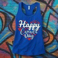 I Love Canada Happy Canada Day Gift Women's Tank Top thumb 3