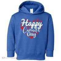 I Love Canada Happy Canada Day Gift Toddler Hoodie thumb 0