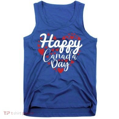 I Love Canada Happy Canada Day Gift Tank Top