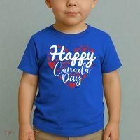 I Love Canada Happy Canada Day Gift Toddler T-Shirt thumb 2