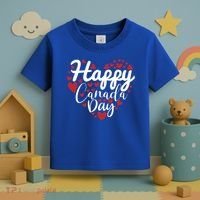 I Love Canada Happy Canada Day Gift Toddler T-Shirt thumb 3