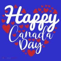 I Love Canada Happy Canada Day Gift Women's Long Sleeve Shirt thumb 2