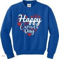 I Love Canada Happy Canada Day Gift Kids Sweatshirt thumb 0