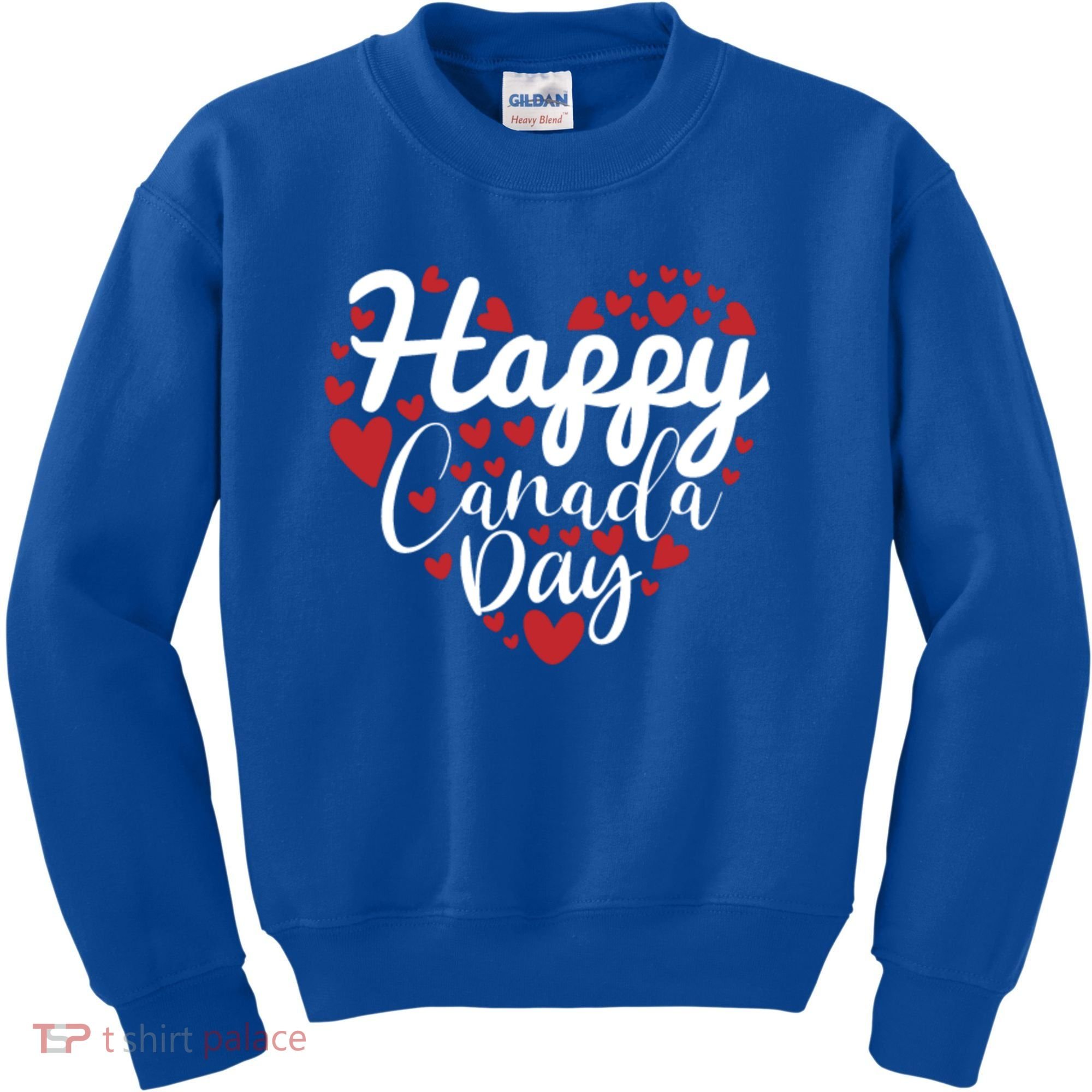 I Love Canada Happy Canada Day Gift Kids Sweatshirt