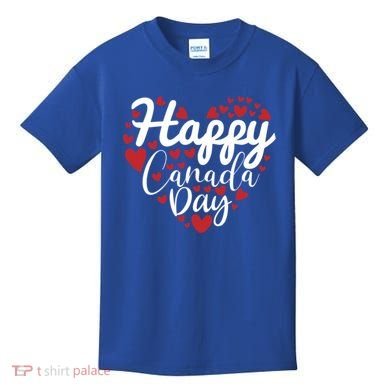 I Love Canada Happy Canada Day Gift Kids T-Shirt