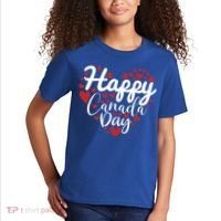I Love Canada Happy Canada Day Gift Kids T-Shirt thumb 2