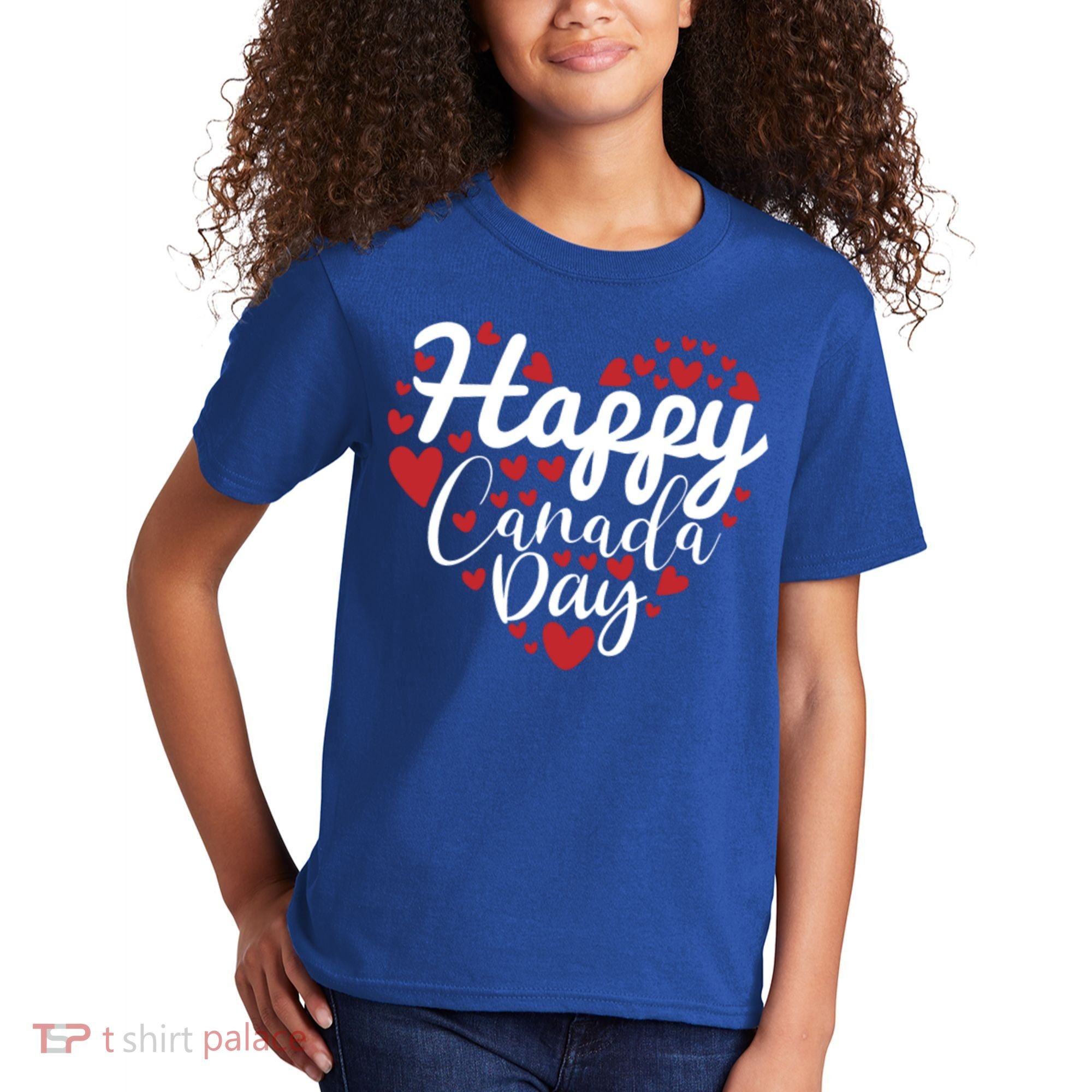 I Love Canada Happy Canada Day Gift Kids T-Shirt