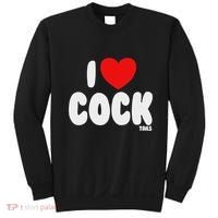 I Love Cocktails Raunchy Funny Embarrassing Sweatshirt thumb 0