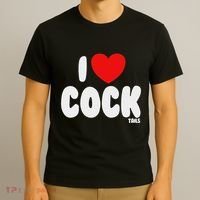 I Love Cocktails Raunchy Funny Embarrassing T-Shirt thumb 3