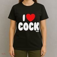 I Love Cocktails Raunchy Funny Embarrassing T-Shirt thumb 4