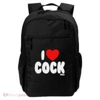 I Love Cocktails Raunchy Funny Embarrassing Backpack thumb 0