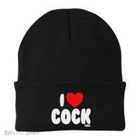 I Love Cocktails Raunchy Funny Embarrassing Beanie thumb 0