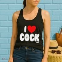 I Love Cocktails Raunchy Funny Embarrassing Women's Tank Top thumb 2