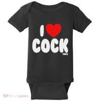 I Love Cocktails Raunchy Funny Embarrassing Baby Bodysuit thumb 0