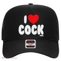 I Love Cocktails Raunchy Funny Embarrassing Hat thumb 0