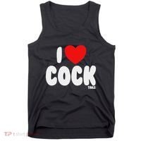 I Love Cocktails Raunchy Funny Embarrassing Tank Top thumb 0