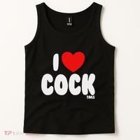I Love Cocktails Raunchy Funny Embarrassing Tank Top thumb 2