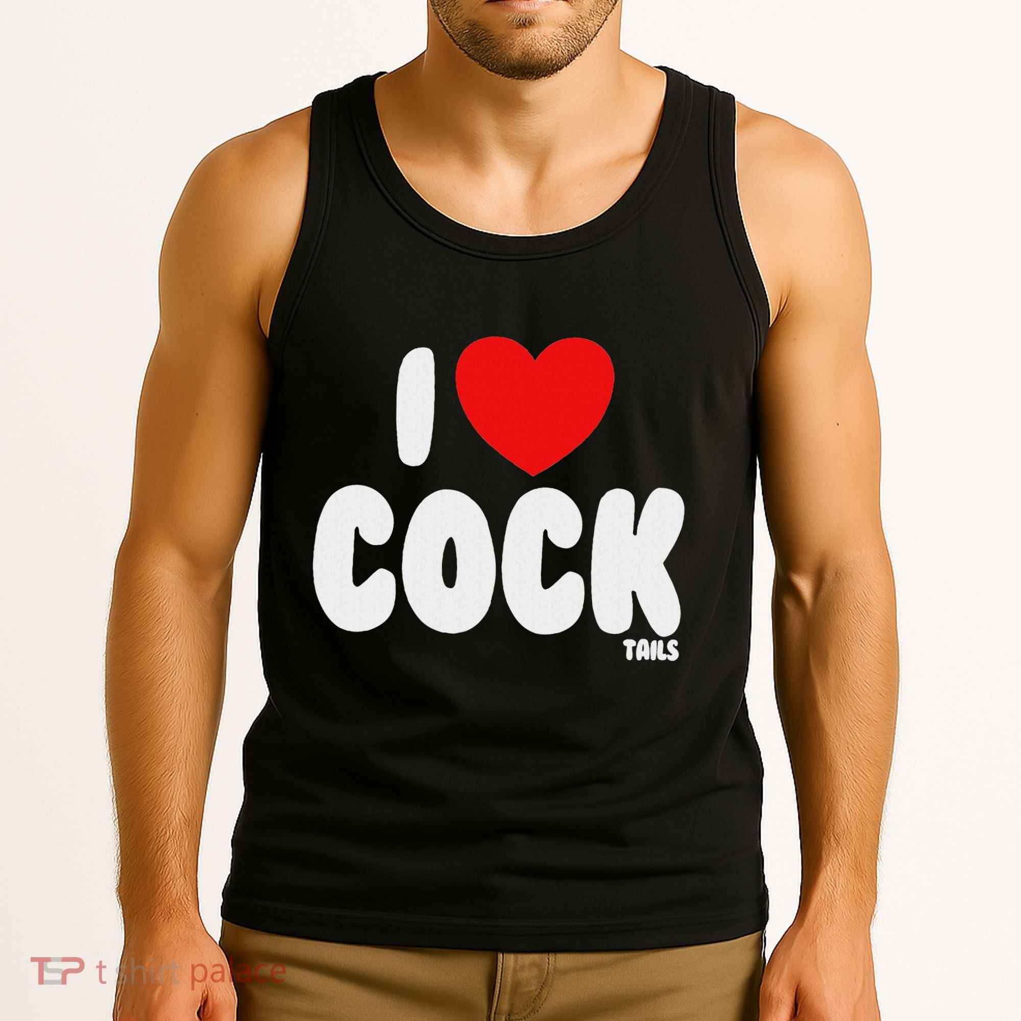 I Love Cocktails Raunchy Funny Embarrassing Tank Top
