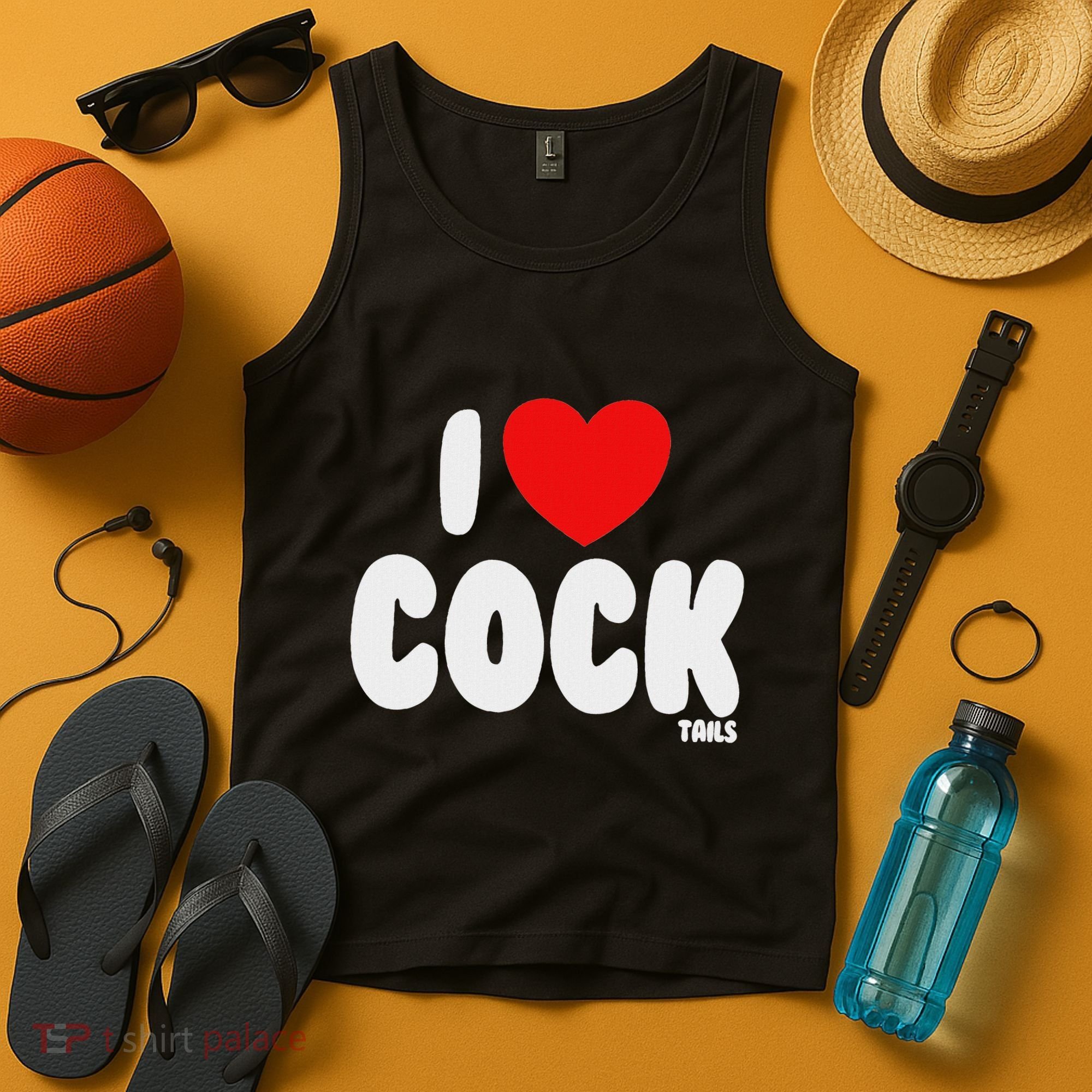 I Love Cocktails Raunchy Funny Embarrassing Tank Top