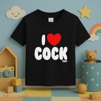 I Love Cocktails Raunchy Funny Embarrassing Toddler T-Shirt thumb 3
