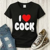 I Love Cocktails Raunchy Funny Embarrassing Women's T-Shirt thumb 3