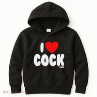 I Love Cocktails Raunchy Funny Embarrassing Kids Hoodie thumb 0