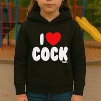 I Love Cocktails Raunchy Funny Embarrassing Kids Hoodie thumb 3