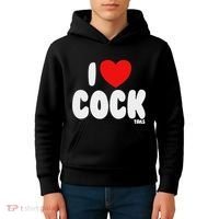 I Love Cocktails Raunchy Funny Embarrassing Kids Hoodie thumb 4