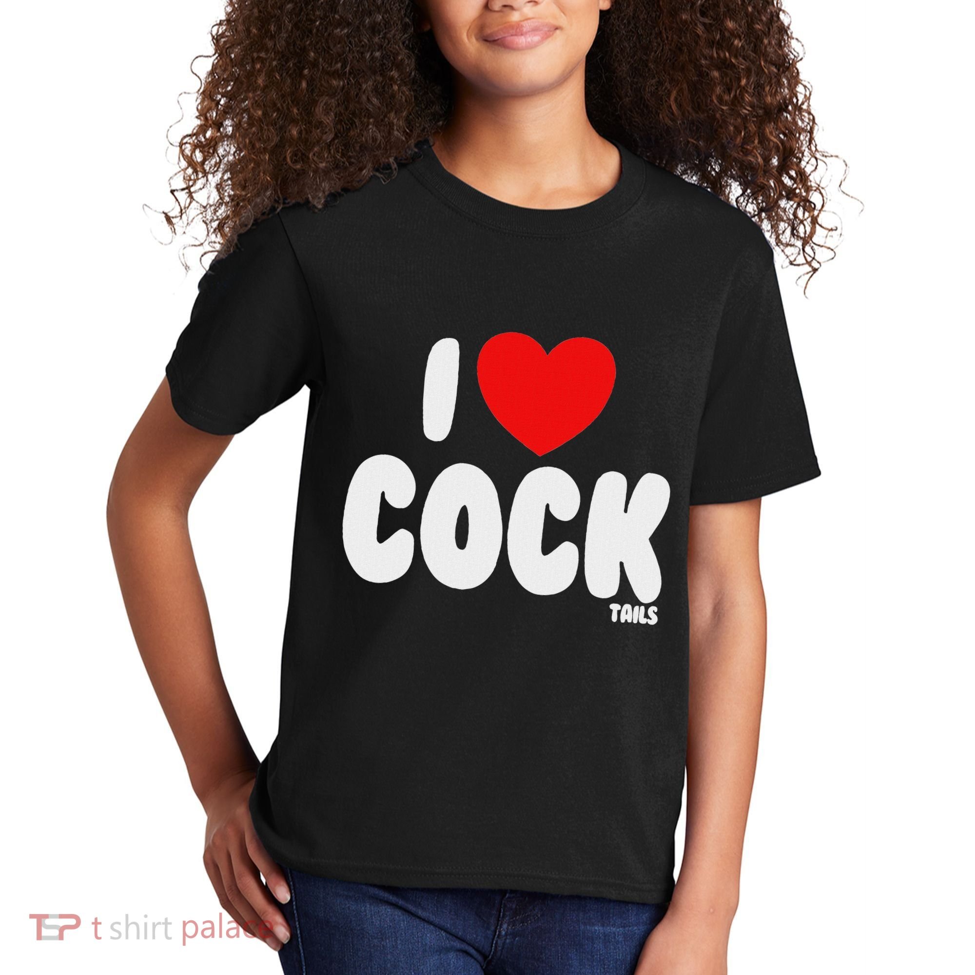 I Love Cocktails Raunchy Funny Embarrassing Kids T-Shirt
