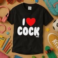 I Love Cocktails Raunchy Funny Embarrassing Kids T-Shirt thumb 3