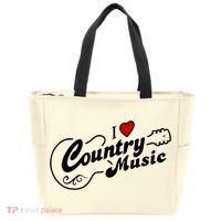I Love Country Music Tote Bag thumb 0