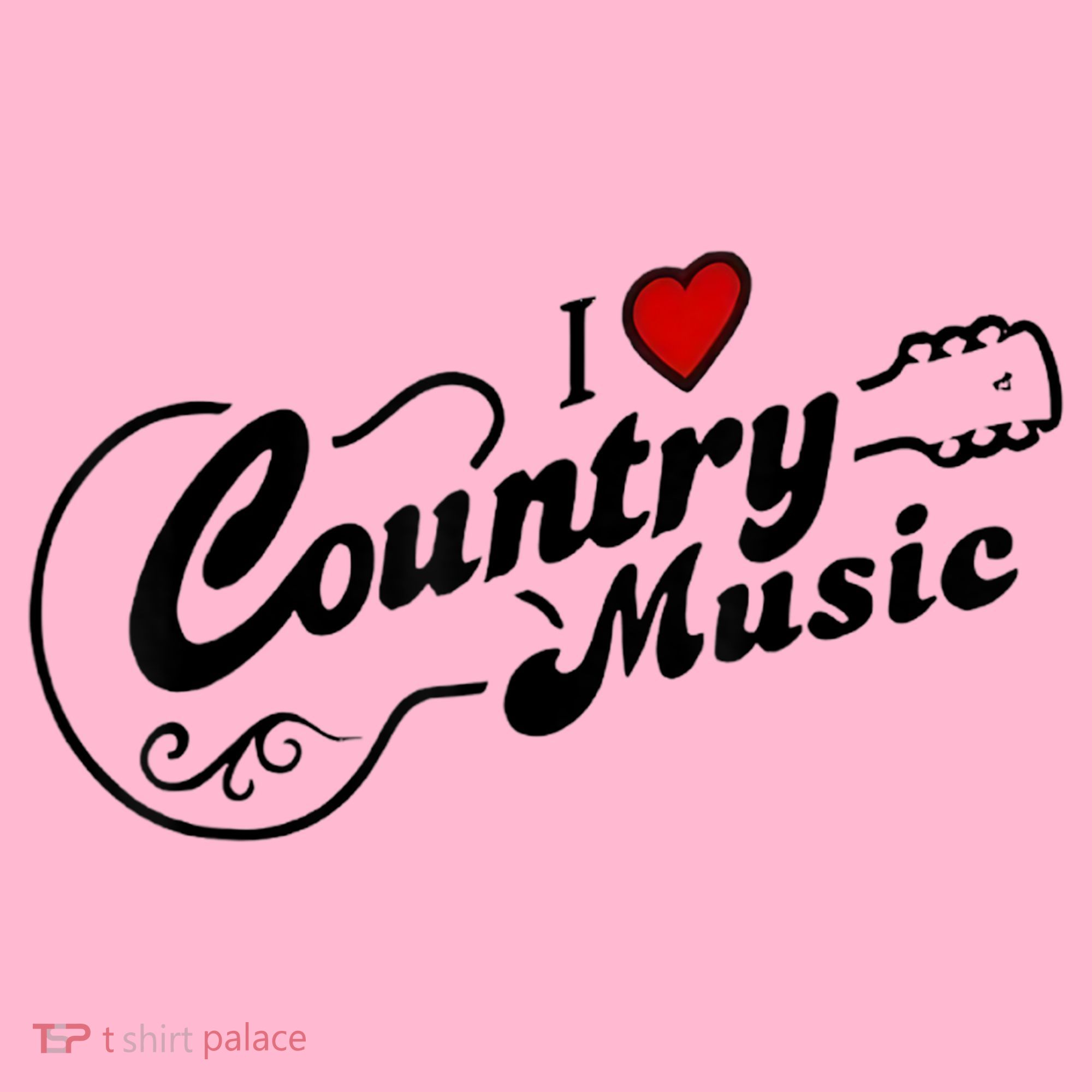 I Love Country Music Coaster