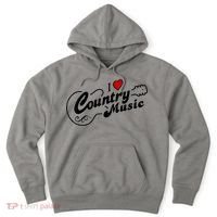 I Love Country Music Hoodie thumb 0