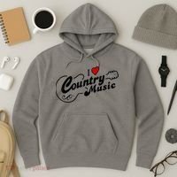 I Love Country Music Hoodie thumb 3