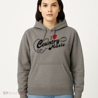 I Love Country Music Hoodie thumb 5