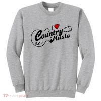 I Love Country Music Sweatshirt thumb 0