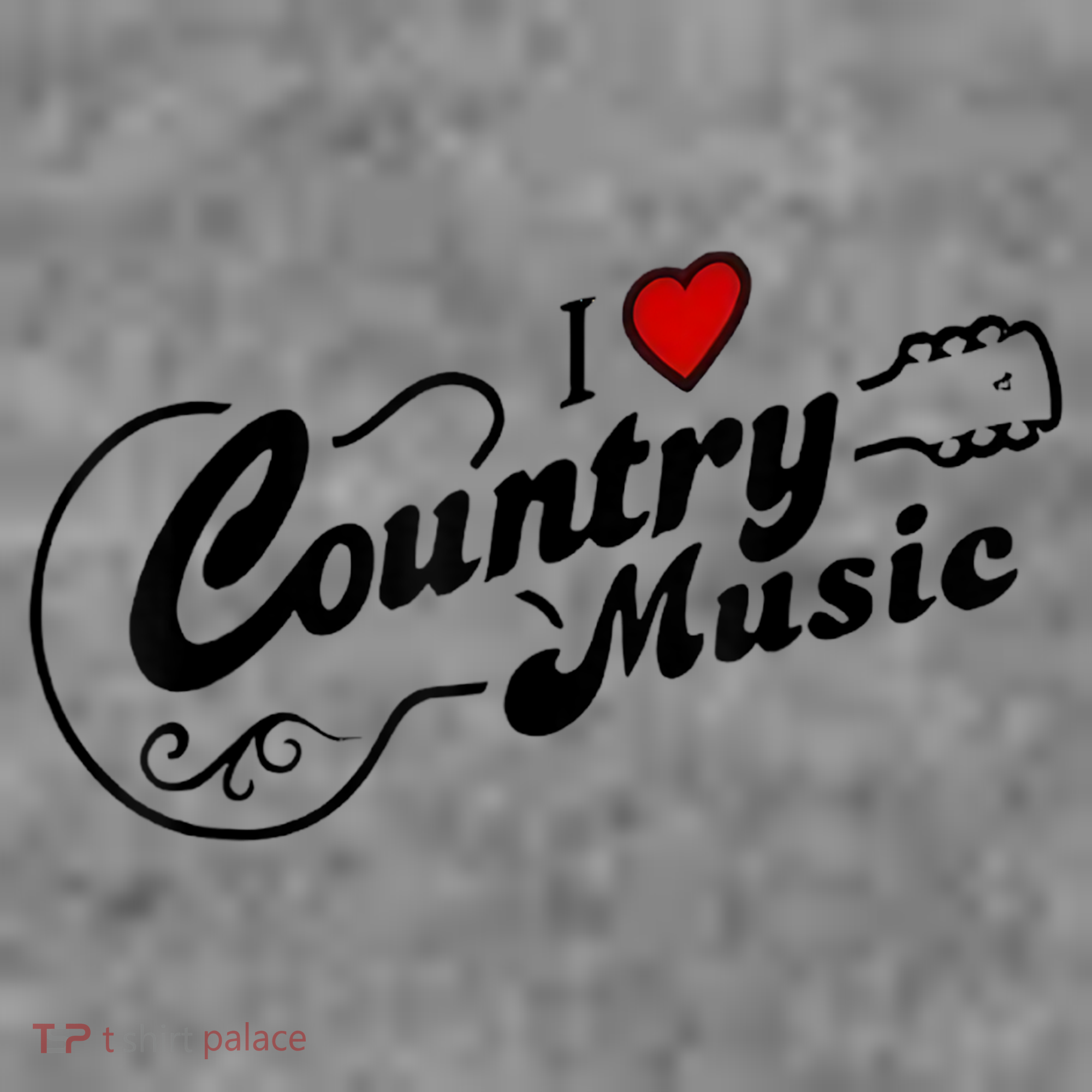 I Love Country Music Women's Hoodie