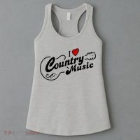 I Love Country Music Women's Tank Top thumb 3