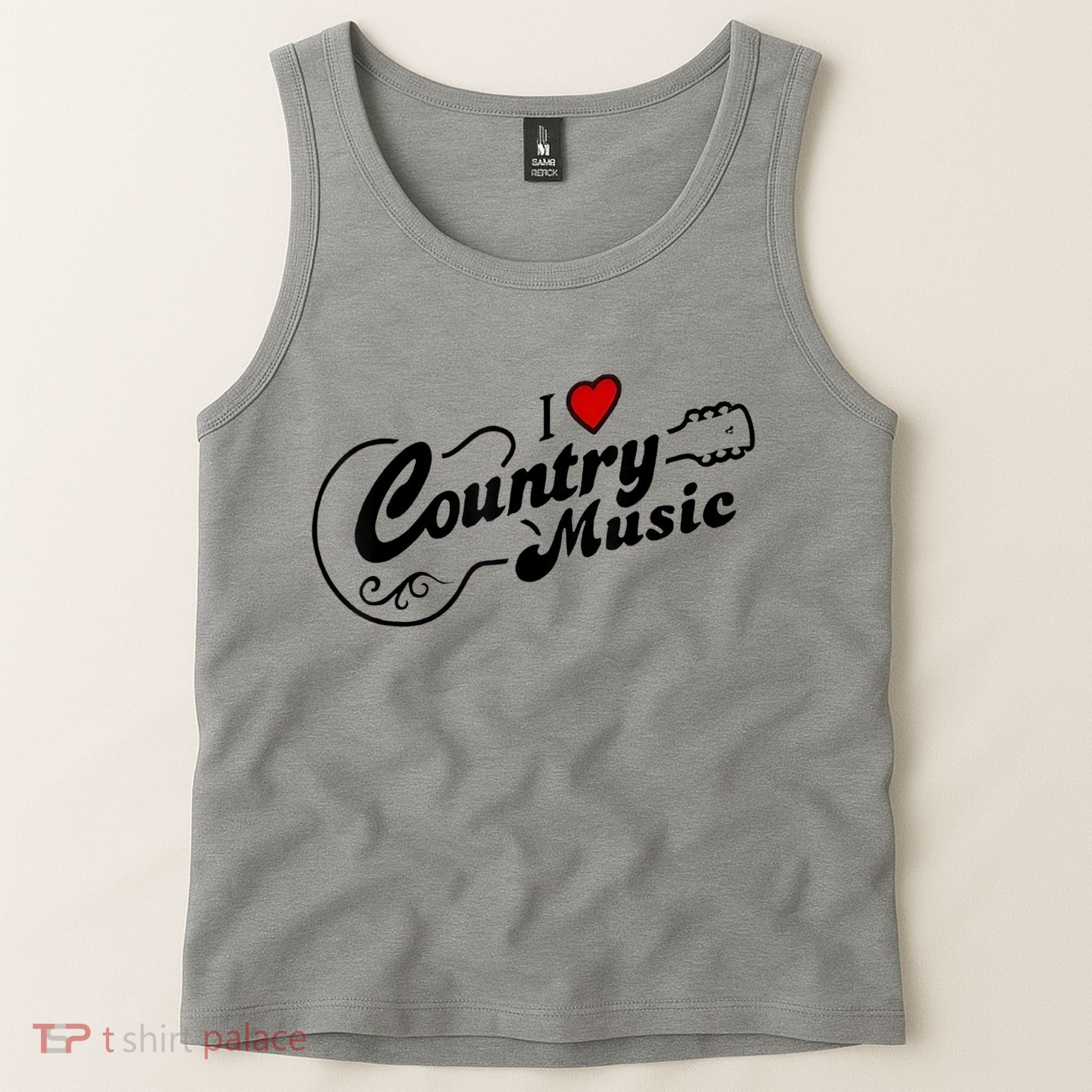 I Love Country Music Tank Top