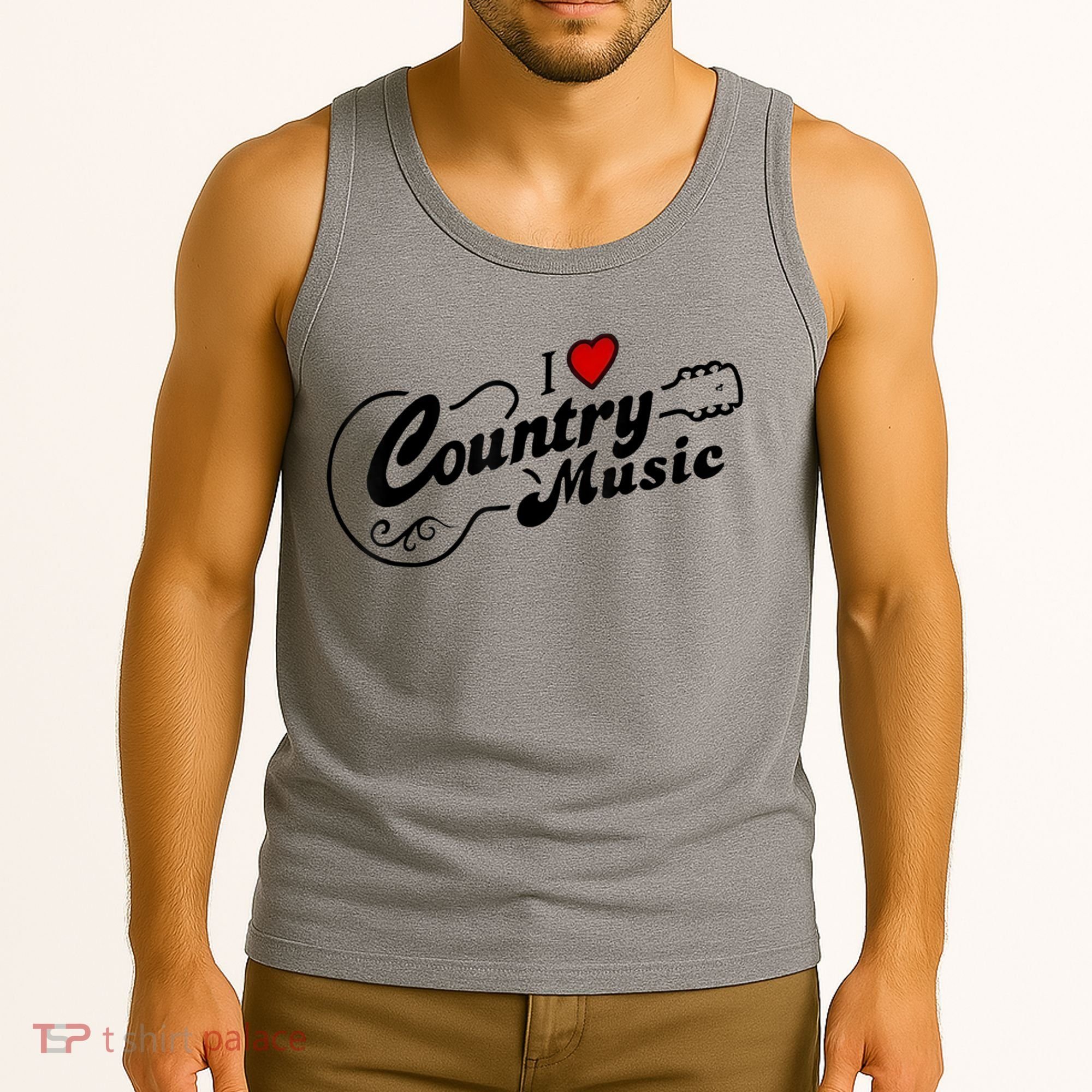 I Love Country Music Tank Top